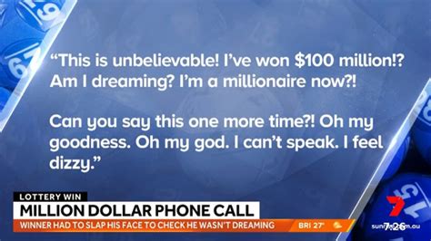 bankstown lotto winner|Aussie dad's hilarious reaction to $100 million win: 'I feel dizzy'.